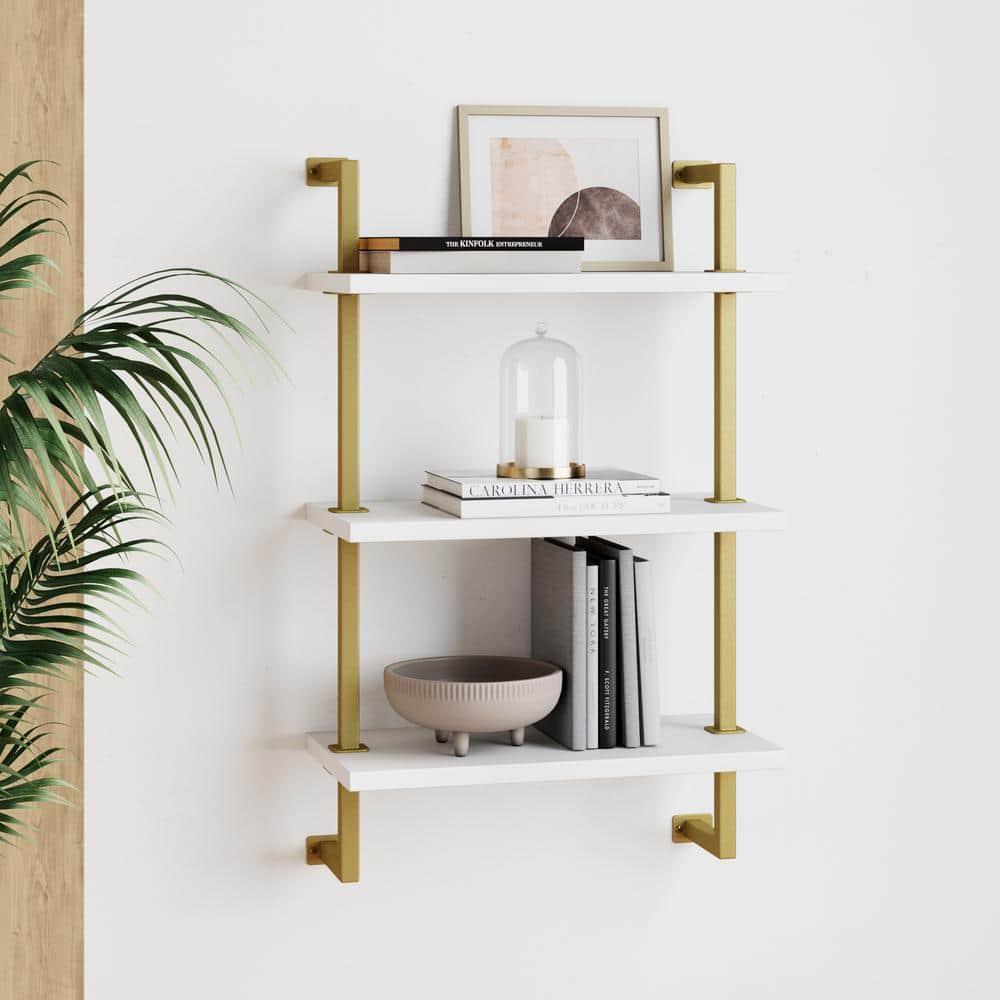 Nathan James Floating Bookcase