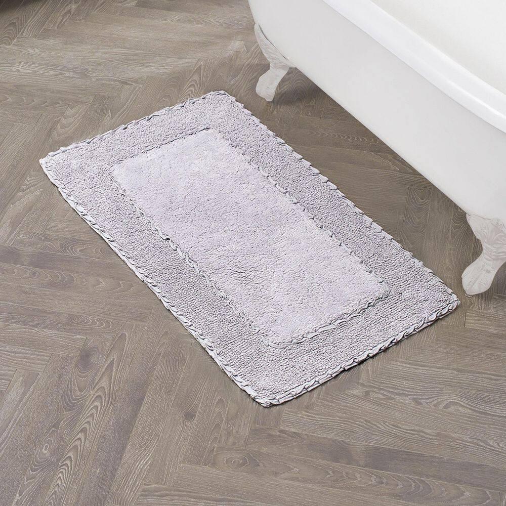 Laura Ashley Laura Ashley Ruffle 100% Cotton Bath Rugs