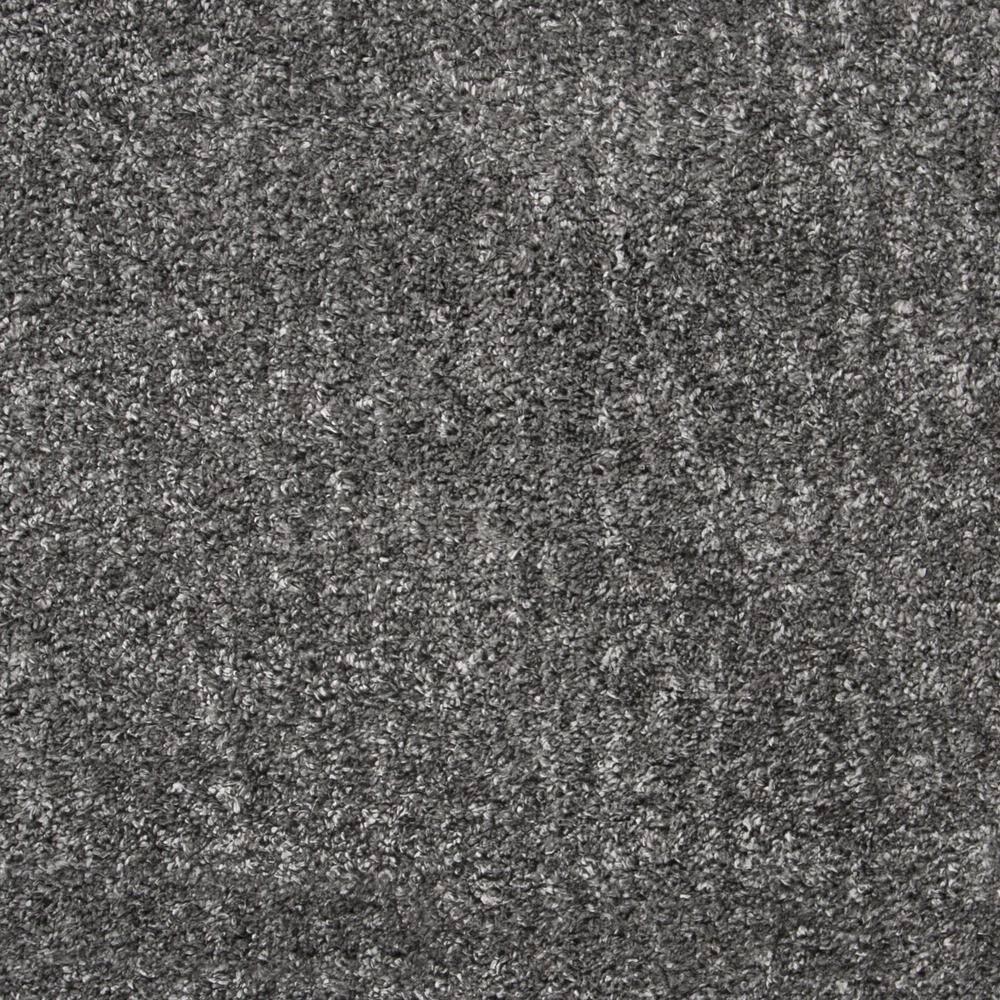 August Shag 900 AUG900 Power Loomed Indoor Area Rug - Grey - 5'3"x5'3" - Safavieh