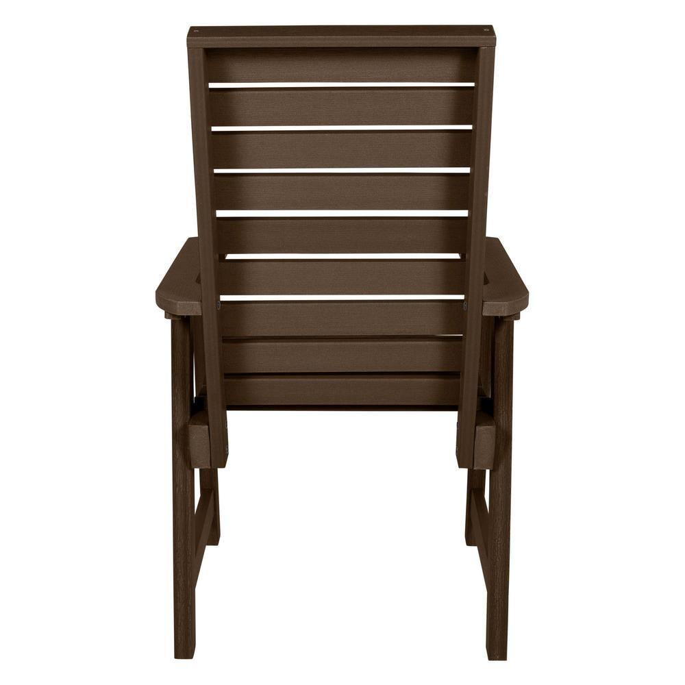 Highwood Weatherly Dining Chair - Dining Height, Outdoor, Eco-friendly, Synthetic Wood