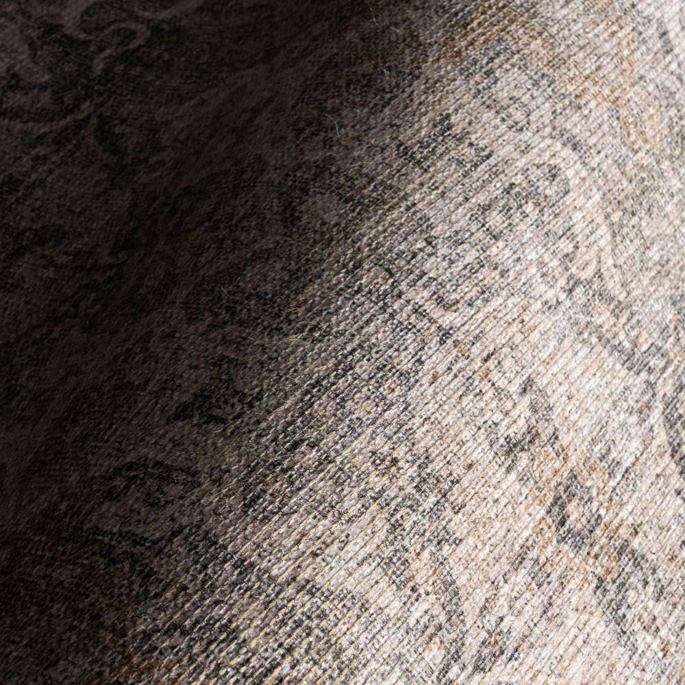 Nuloom Hillstone Collection Else Traditional Vintage Medallion Area Rug, 4' x 6', Beige