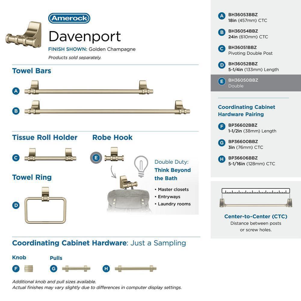 Davenport Wall Mounted Robe Hook
