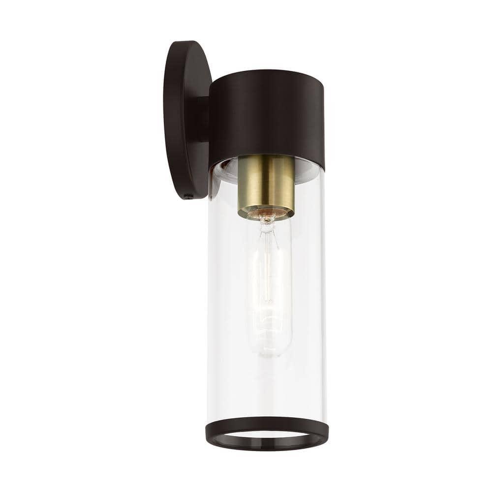 Livex Lighting Banca 1 - Light Sconce in  Bronze/Antique Brass