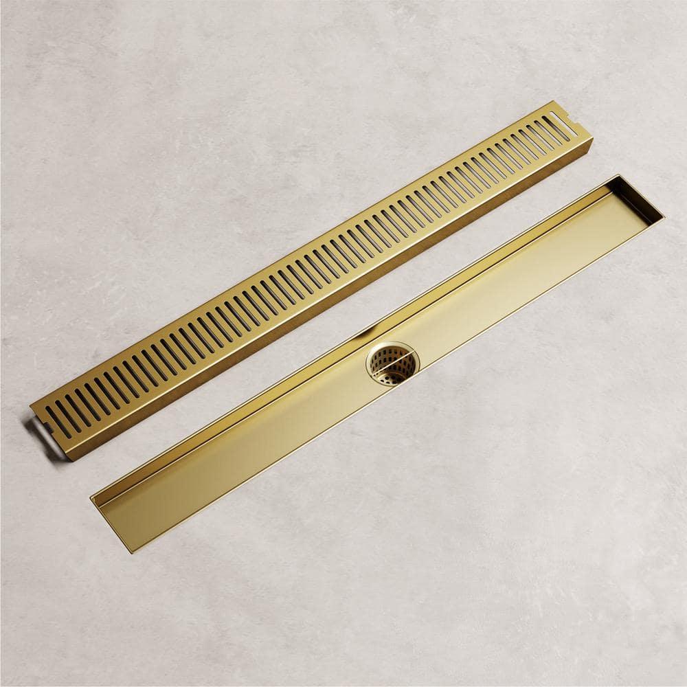 Elan 24" Rectangular Grate Linear Grid Shower Drain