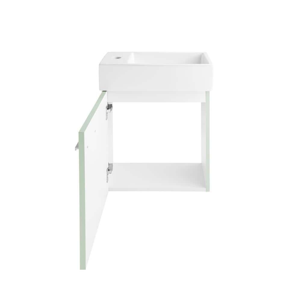 Colmer 18" Wall-Mounted Bathroom Vanity