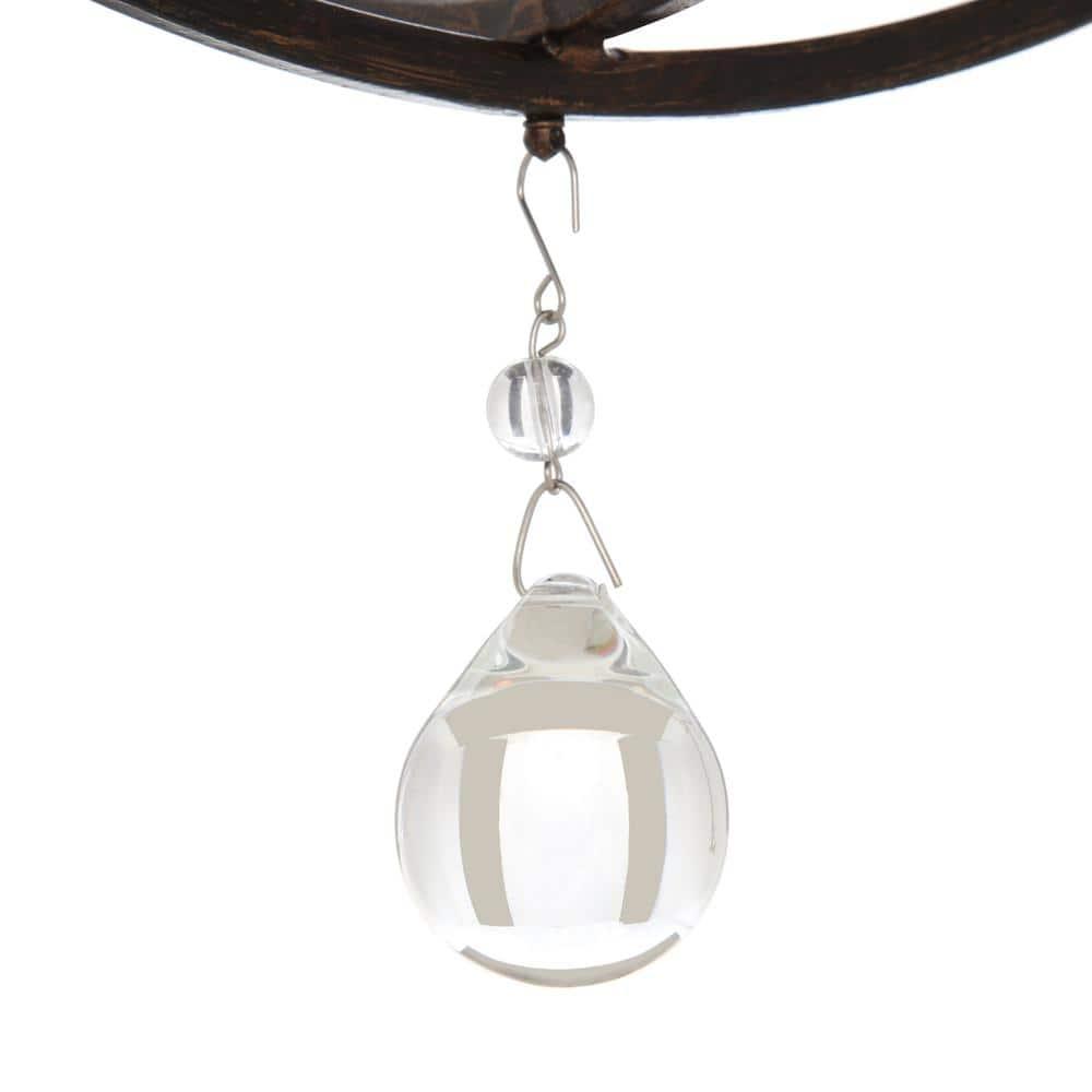 Crystorama Lighting - Three Light Mini Chandelier - Mini Chandelier - Solaris -
