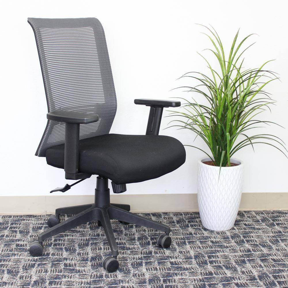 Boss Office Products Linear Mesh Adjustable Office Desk Chair
