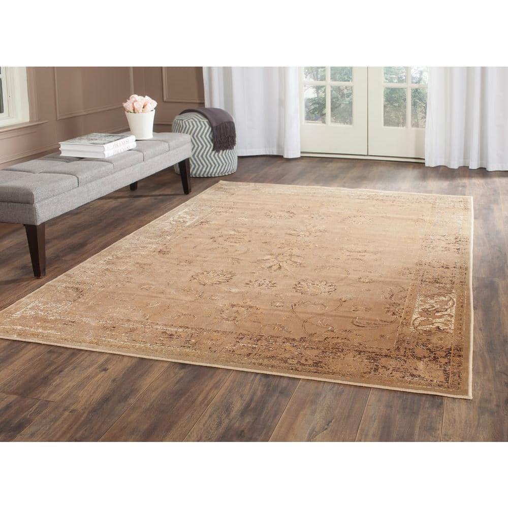 SAFAVIEH Vintage Jaxon Traditional Area Rug, Taupe, 8' x 10'