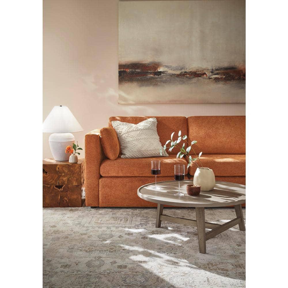 Loloi Teagan Ivory / Sand 9'-9" x 13'-6" Area Rug