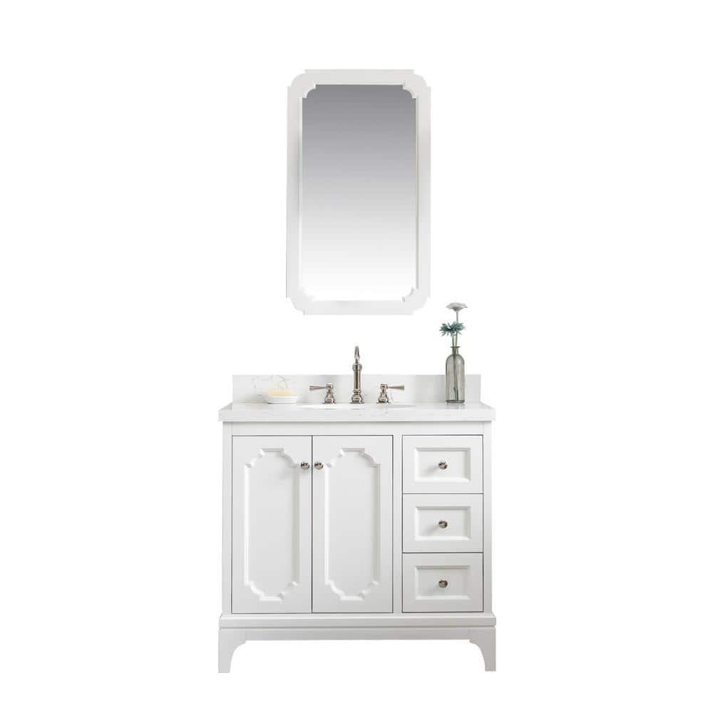 Willa Arlo™ Interiors Bernardo 36'' Single Bathroom Vanity with Stone Top