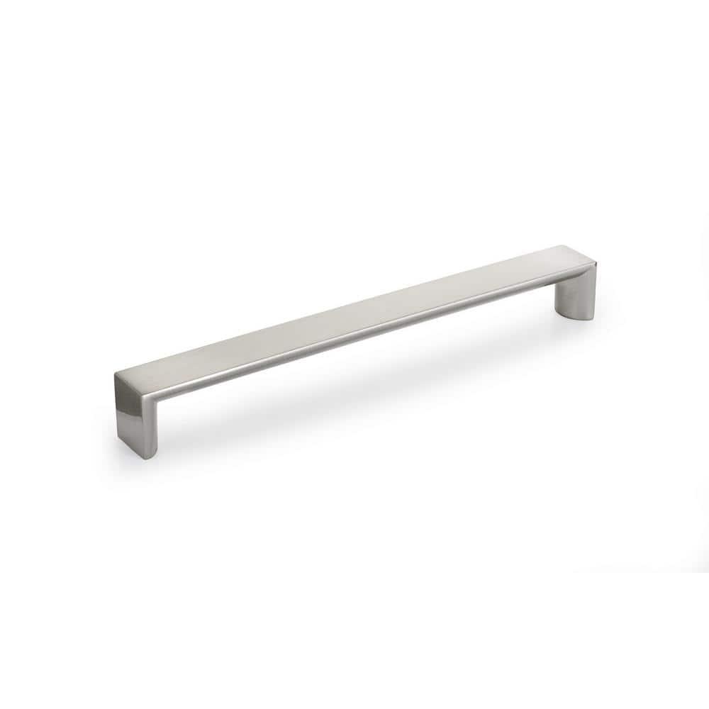 Brushed Nickel Modern Cabinet and Drawer Pull Handle