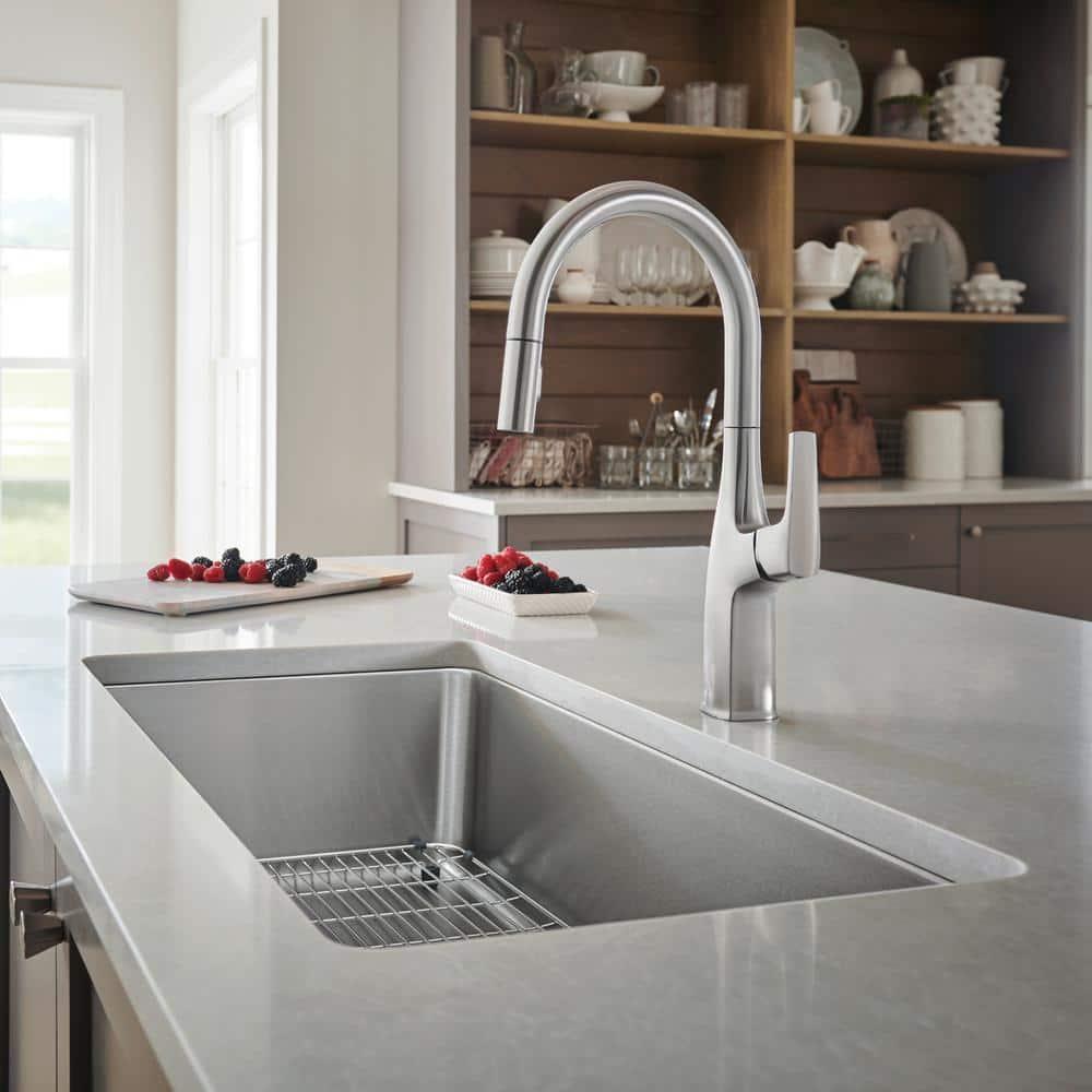 Blanco 442763 Formera 33" L x 18'' W Single Bowl Stainless Steel Undermount Kitchen Sink