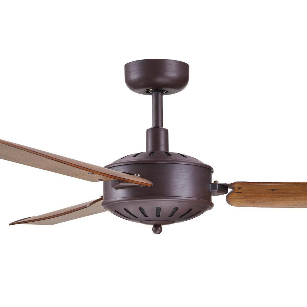 Carolina Oil Rubbed Bronze and Dark Koa 56 in. Ceiling Fan