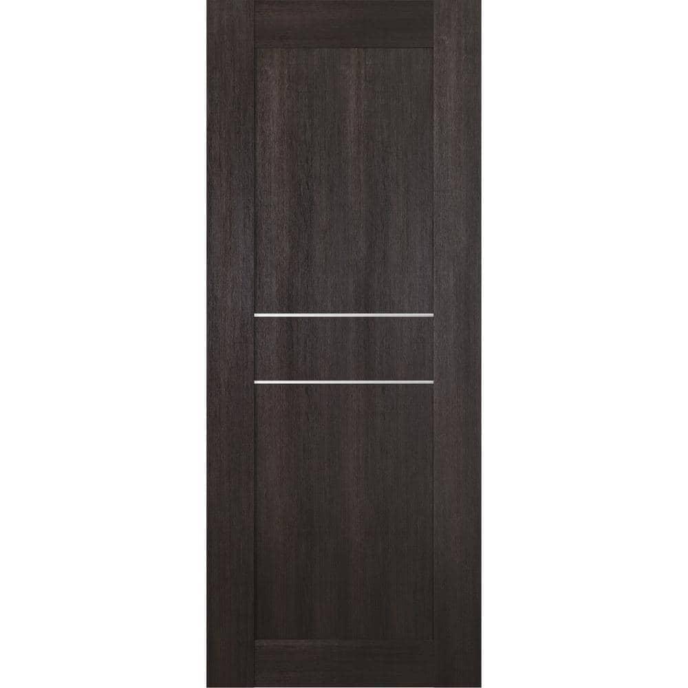 Belldinni 79.37'' Solid + Manufactured Wood Paneled Slab Door