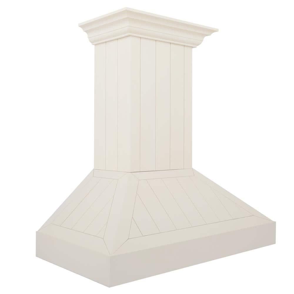 ZLINE 30 in. Convertible Vent Wooden Wall Mount Range Hood in Antigua & Walnut