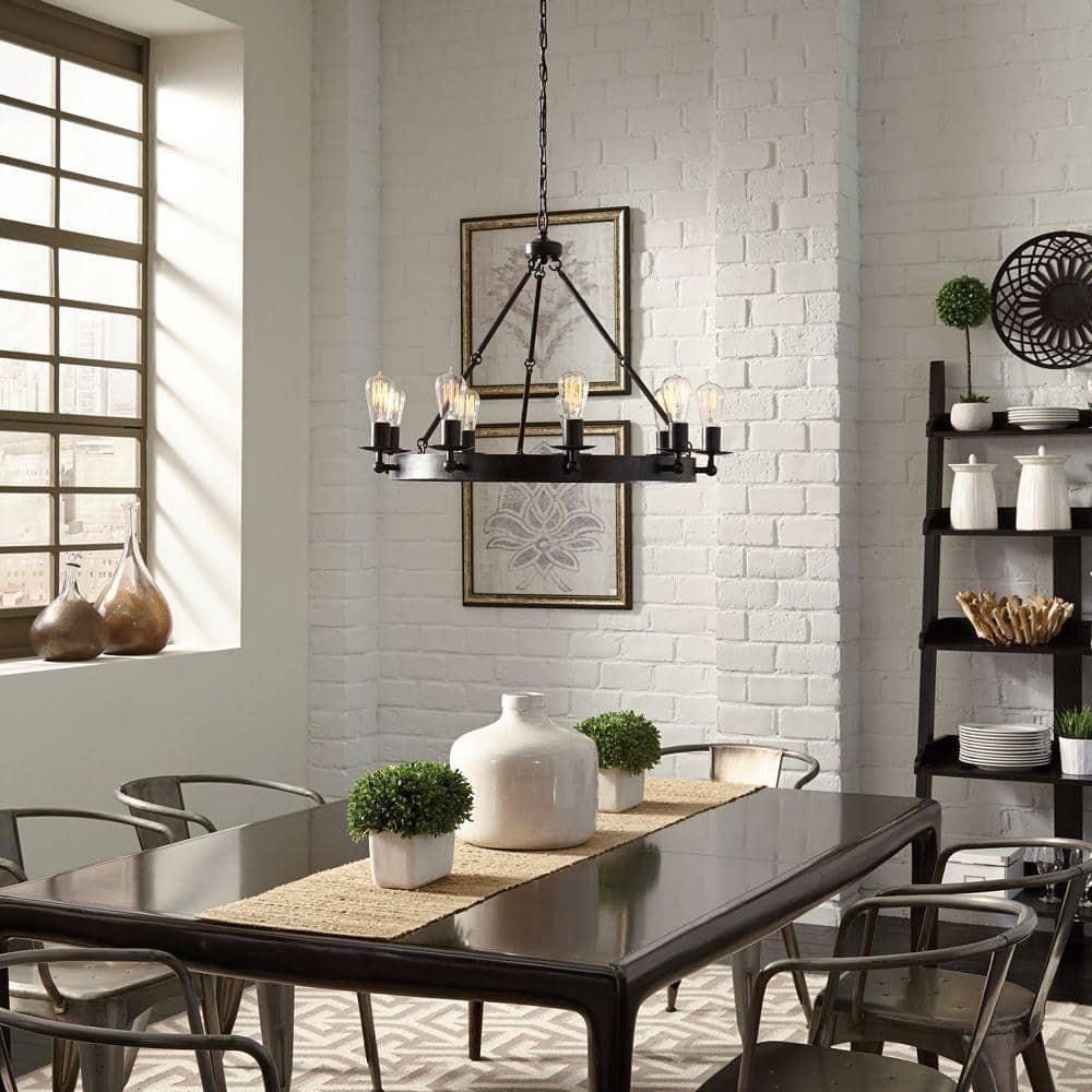 Rosswood Metal Chandelier (25"-31")