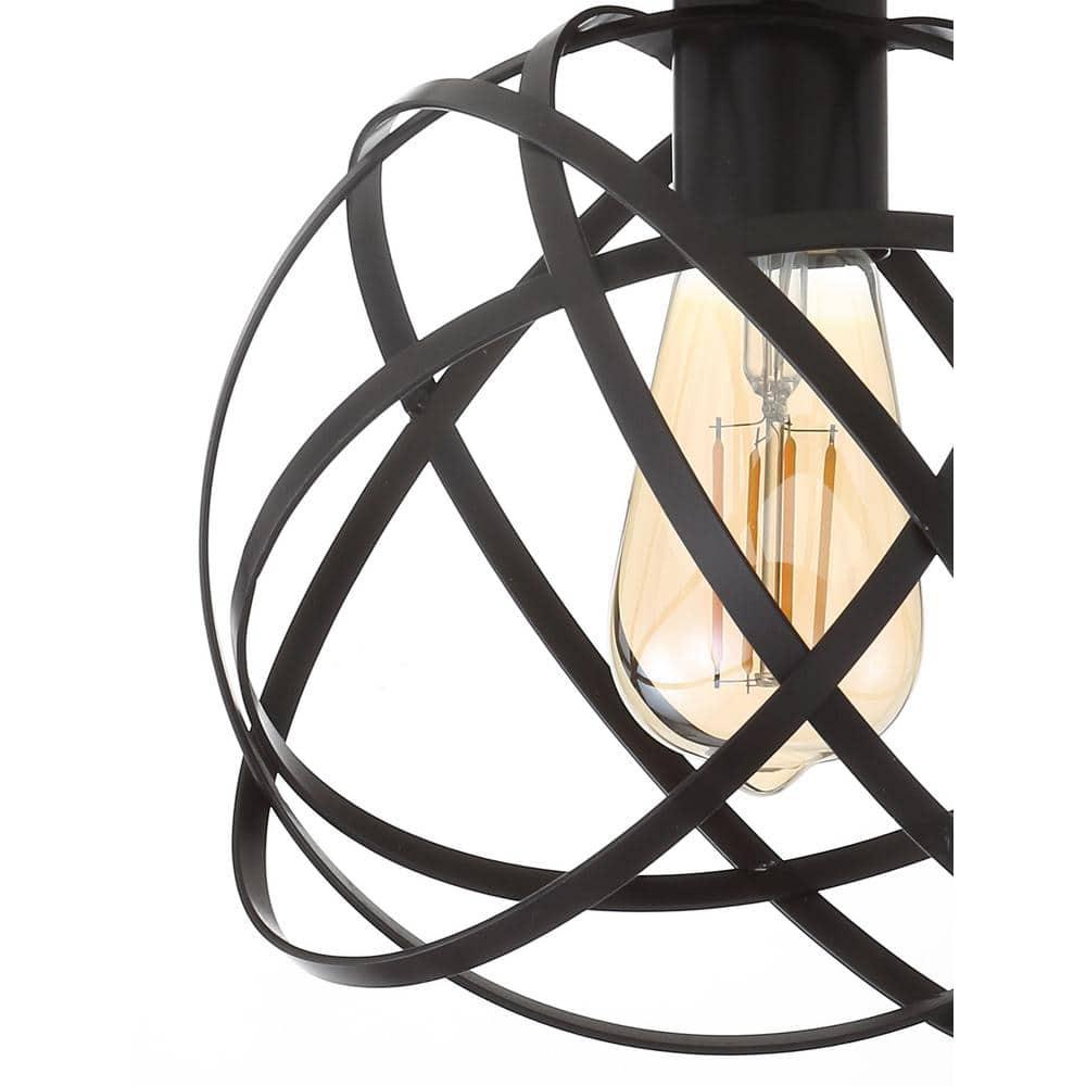 Alba 8.5" Orb Metal LED Flush Mount, Oil Rubbed Bronze