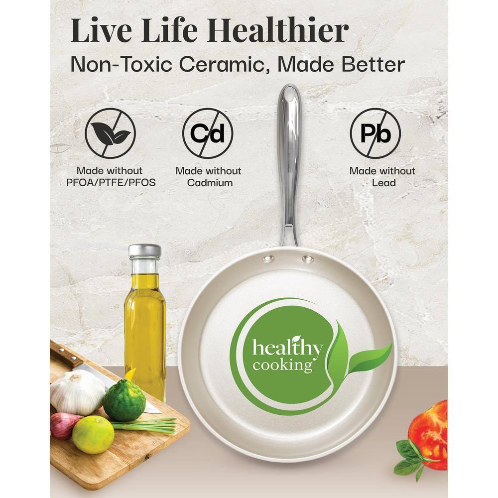 Gotham Steel Gotham Steel Naturals 20 Pc Express Cookware and Bakeware Set with Utensils