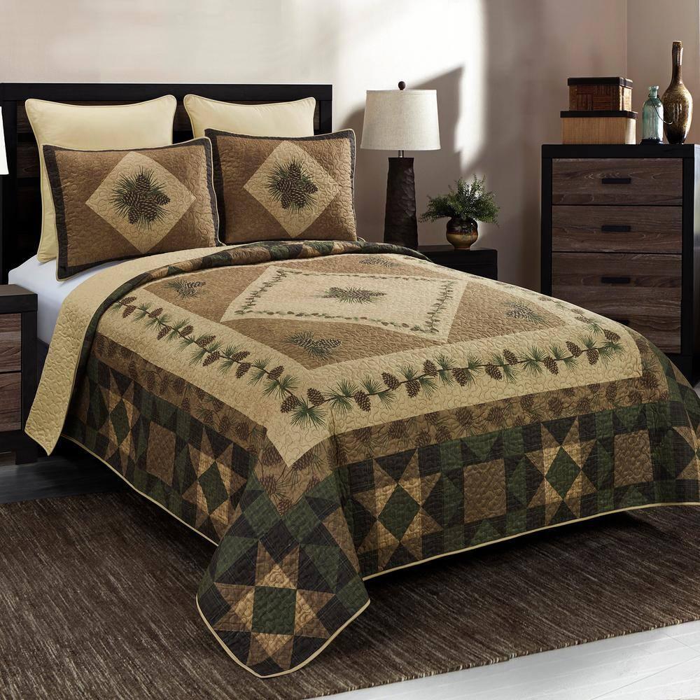 Donna Sharp Antique Pine Antique Pine Quilt Set