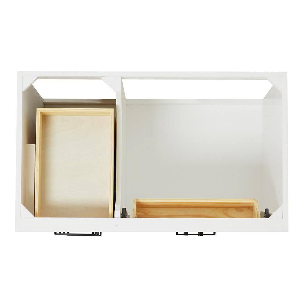 Ariel T036srcqrvo Hepburn 36" Free Standing Single Basin Vanity Set - White