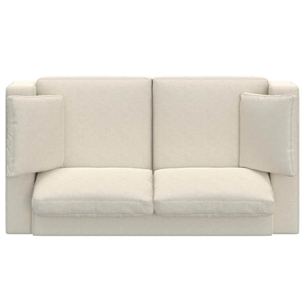 AllModern Tatum Deep Seater Sofa, Performance Fabric Couch for Living Room, Stain-Resistant Contemporary Sofa