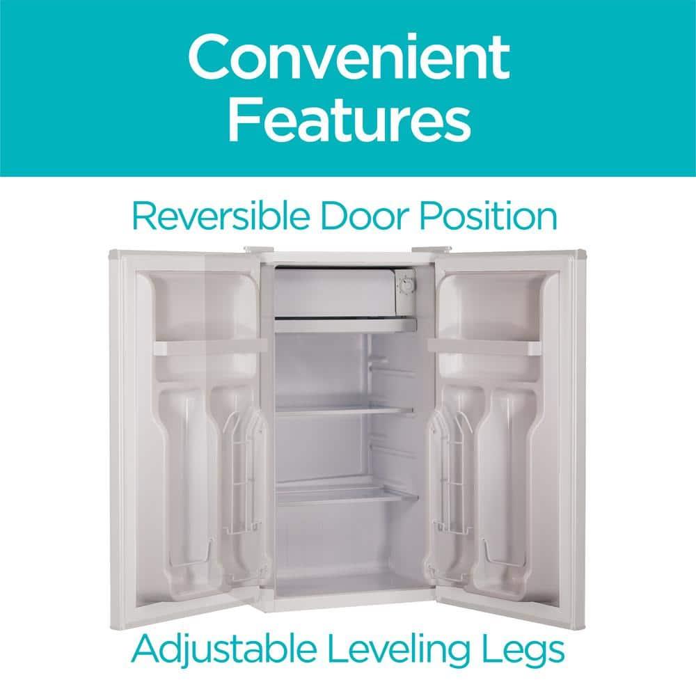 BLACK+DECKER 3.2 cu. ft. Freestanding Mini Fridge with Freezer