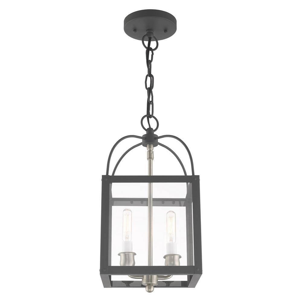 Livex Lighting Milford 2 - Light Pendant in  Scandinavian Gray
