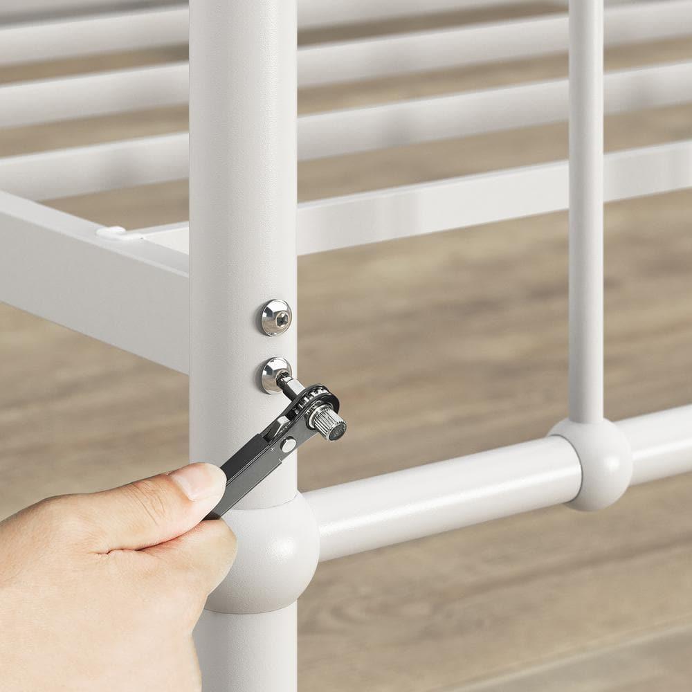 Zinus Florence 42" Modern Farmhouse Metal Platform Bed