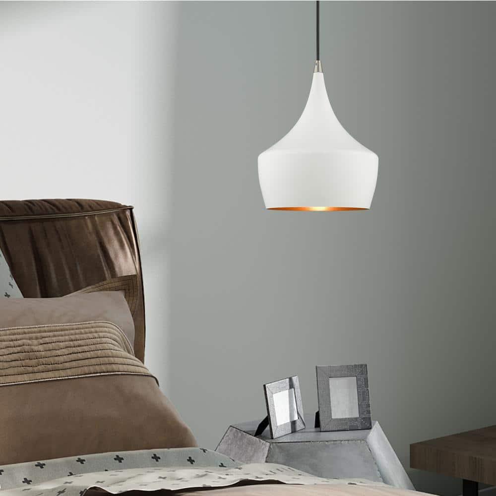 Schultz Single Light Metal Dimmable Pendant