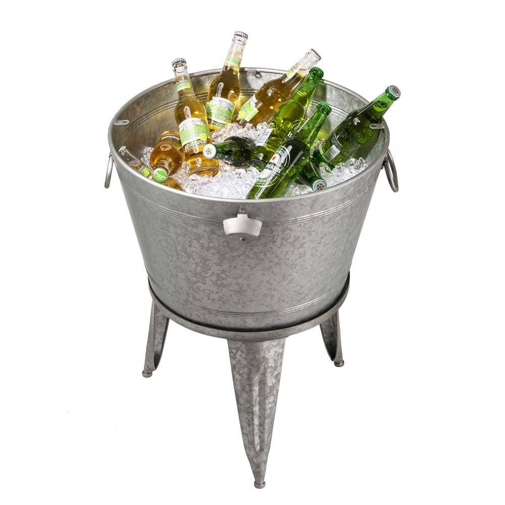 Laurel Foundry Modern Farmhouse® Maisy Metal Beverage Tub