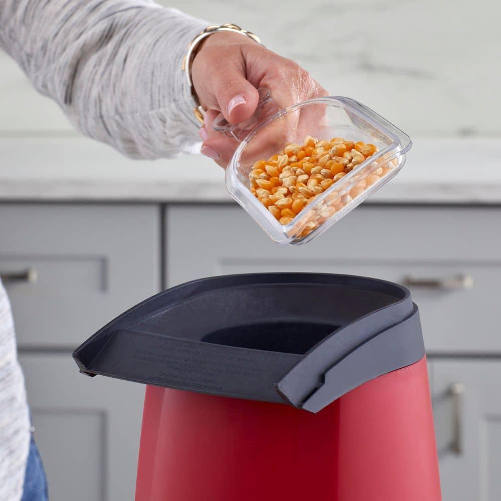 West Bend Air Crazy 4 Qt. Hot Air Popcorn Machine, in Red