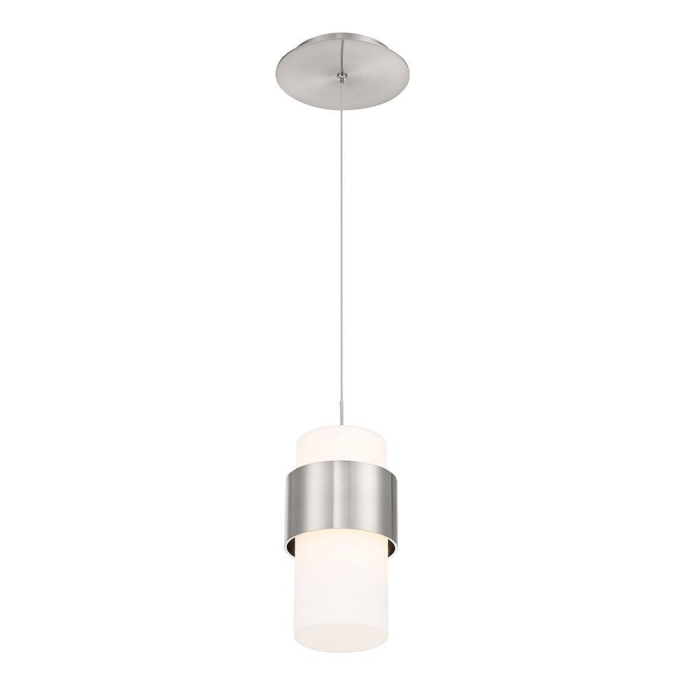 Banded 1 - Light LED Cylinder Pendant