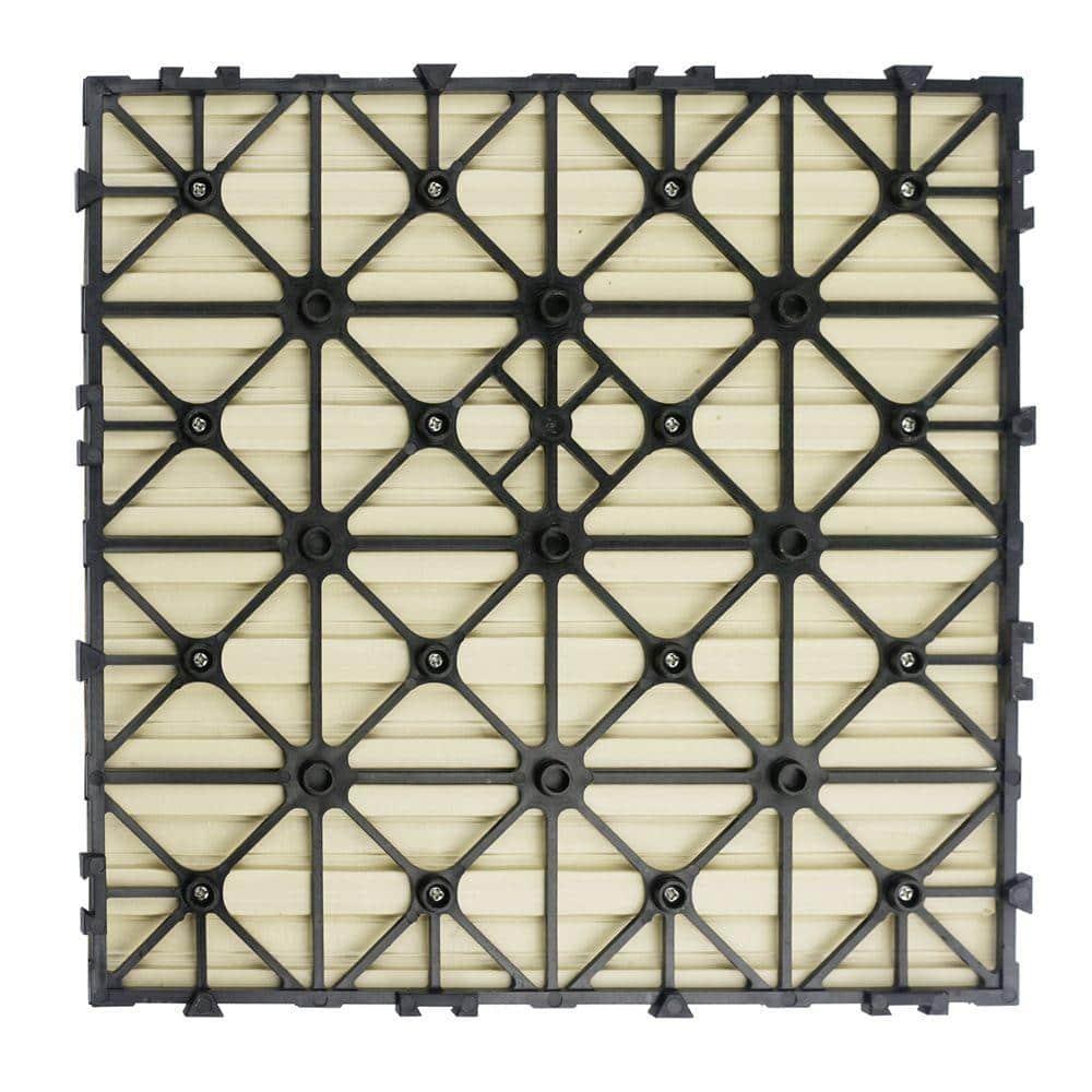 UltraShield Naturale Composite 12" x 12" Interlocking Deck Tile