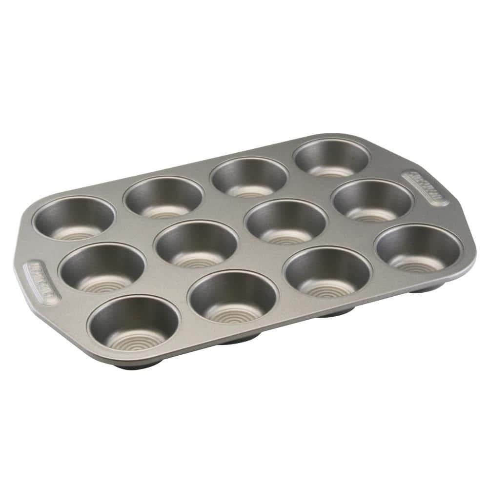 Circulon Bakeware Nonstick Muffin Pan / Cupcake Pan, 12-Cup, Gray & Reviews | Wayfair