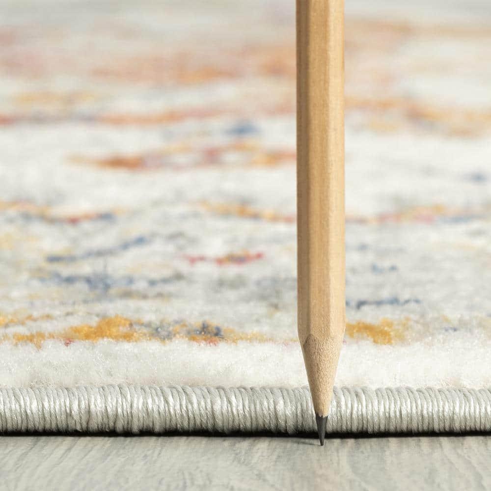 Chelsea Cream 8 ft. x 10 ft. Oriental Indoor Area Rug