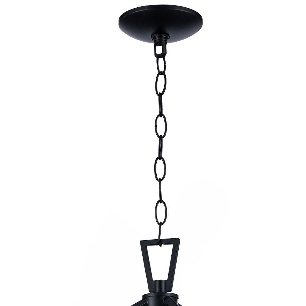 Trans Globe Lighting 10264 Lacey 4 Light 12" Wide Pendant - Black