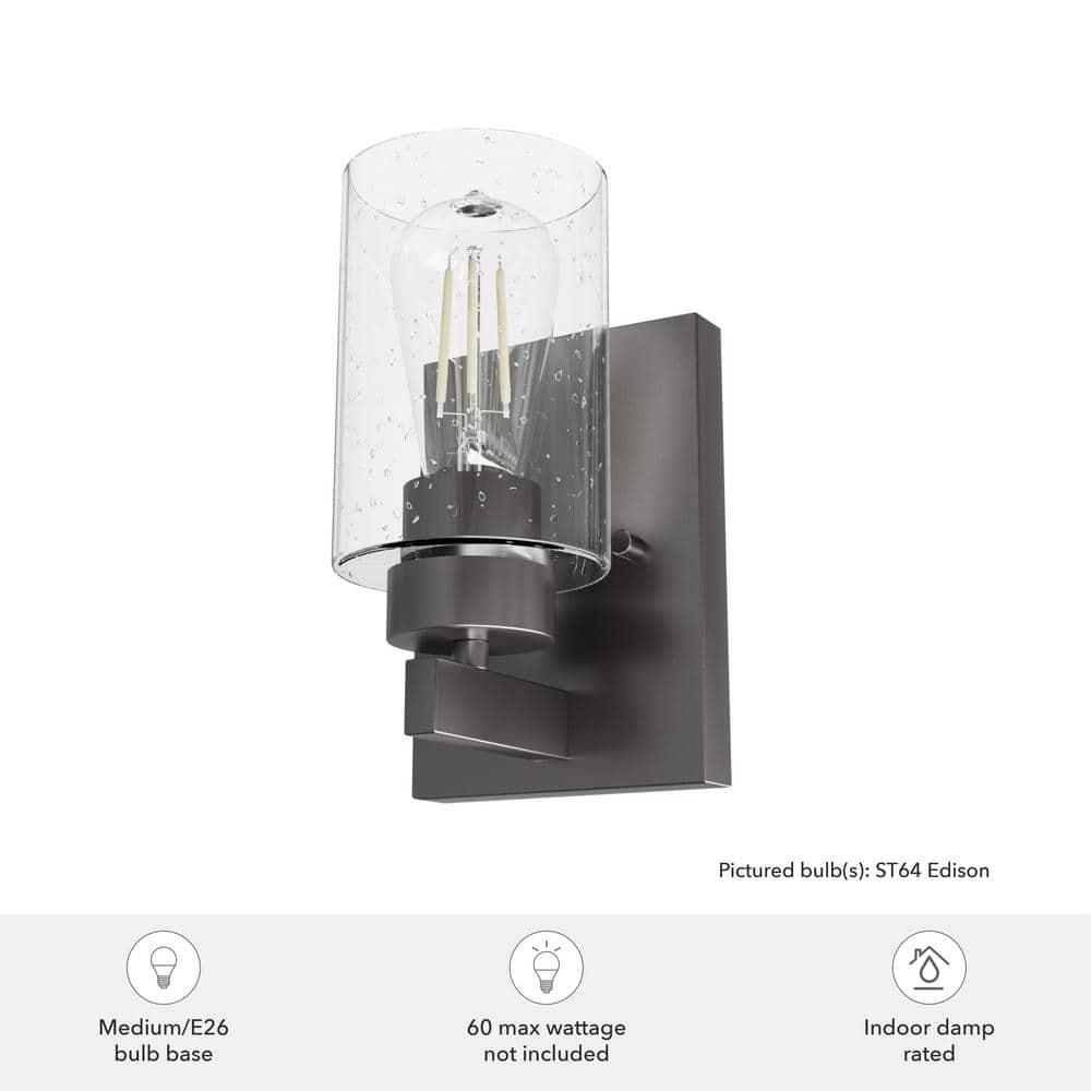 Hartland Aluminum Metal Armed Wall Sconce