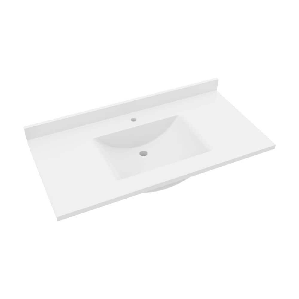 43'' Single Bathroom Vanity Top with Sink