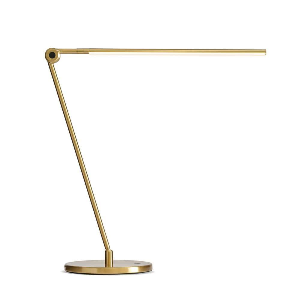 Brightech Libra 39 in. Dimmable LED Industrial Desk Lamp with USB-C Port and Adjustable Lamp Head & Reviews | Wayfair