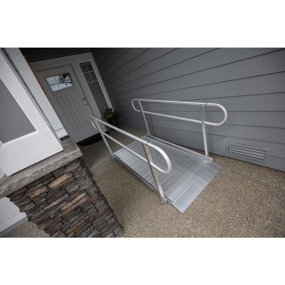 EZ-ACCESS GATEWAY 3G 9 Foot Solid Surface Aluminum Portable Wheelchair Ramp