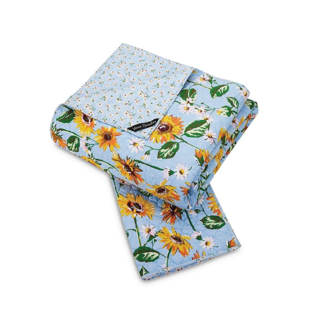 Vera Bradley Vera Bradley Sunflower Sky 3 Piece Quilt Set