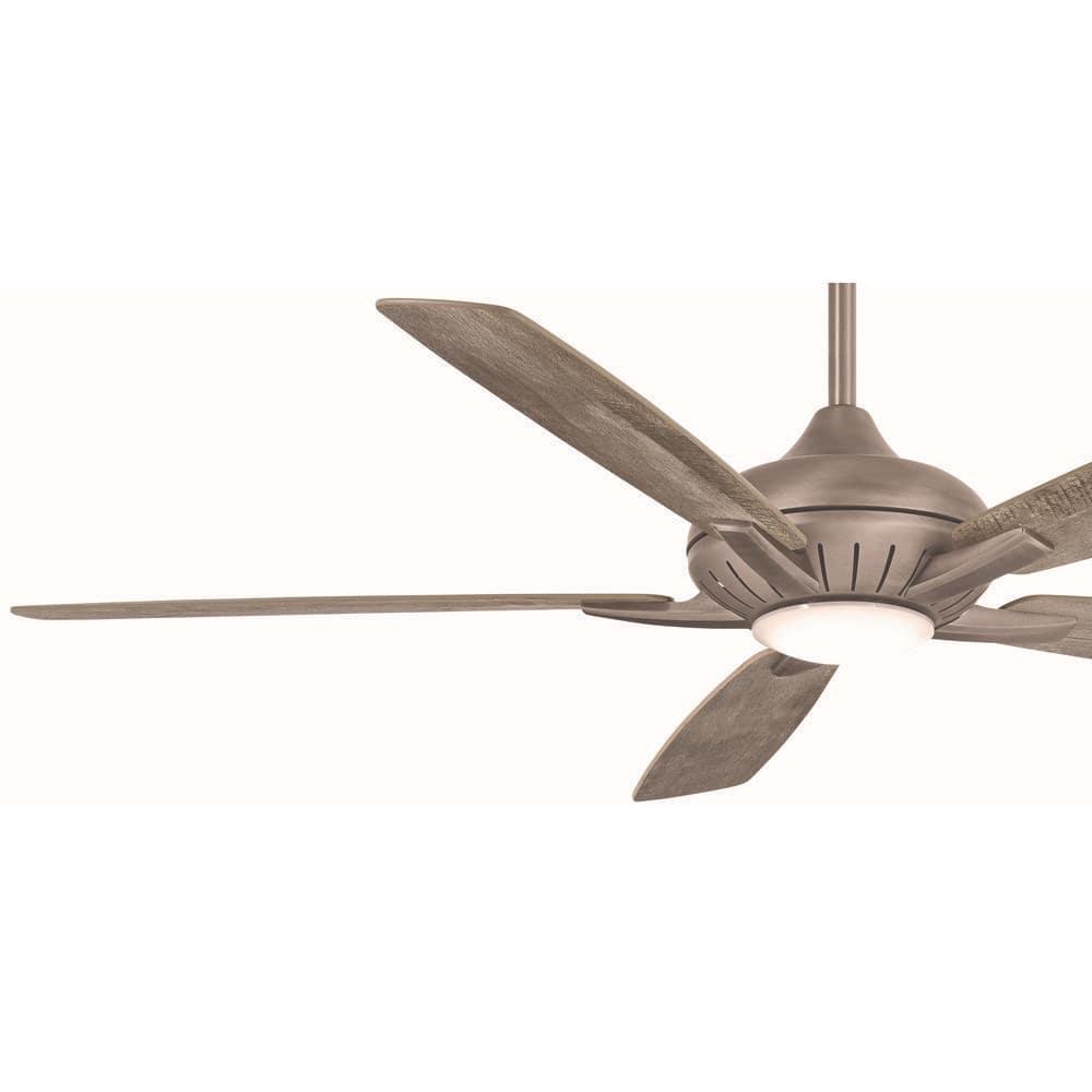 Minka Aire 60" Dyno 5 - Blade LED Smart Standard Ceiling Fan with Remote Control and Light Kit Included