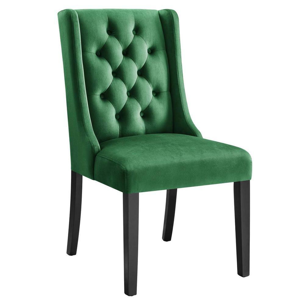 Modway Modway Baronet Performance Velvet Dining Chairs - Set of 2