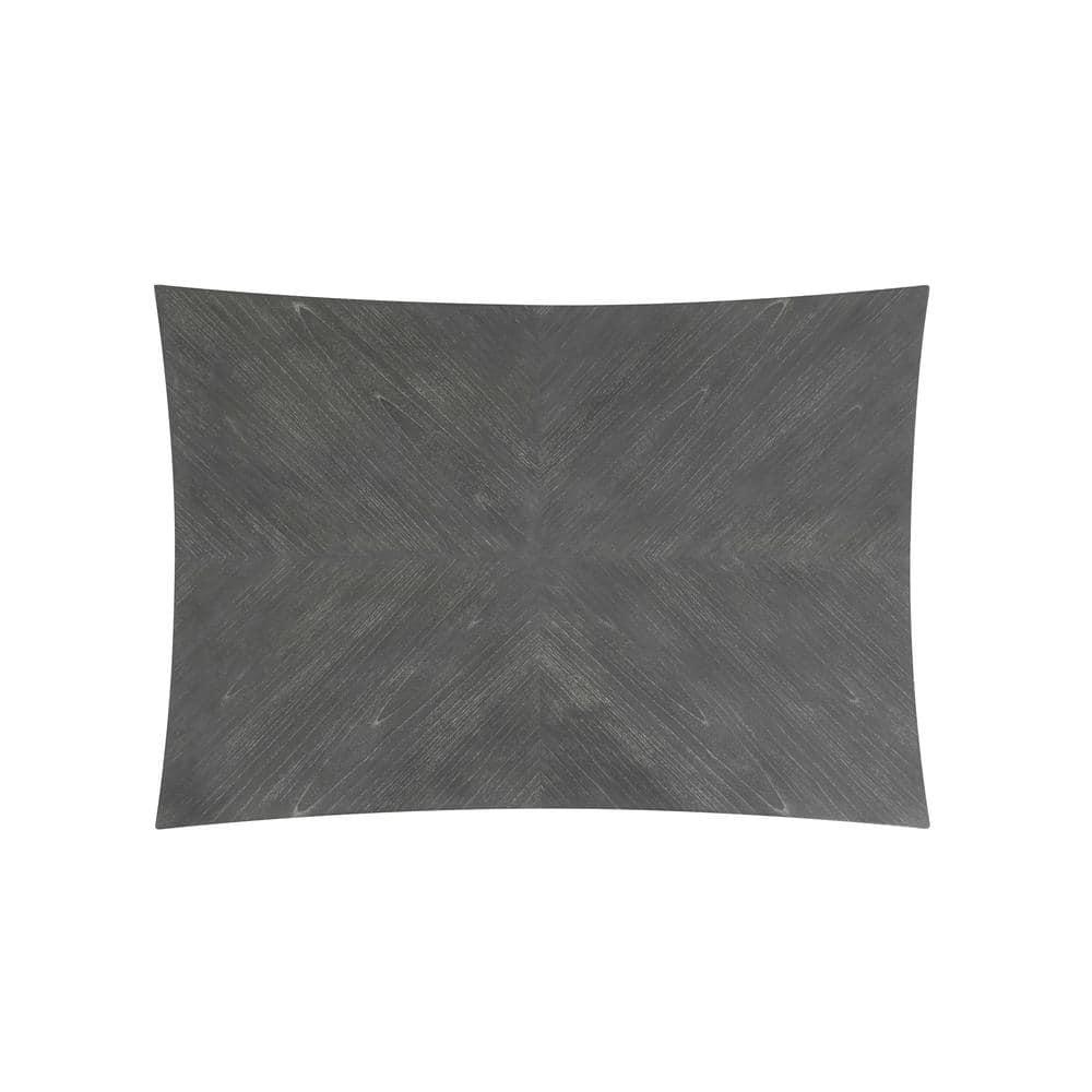 New Classic Furniture Flair  60" Dining Table & 4 Chairs (5 Pc Set)-Gray