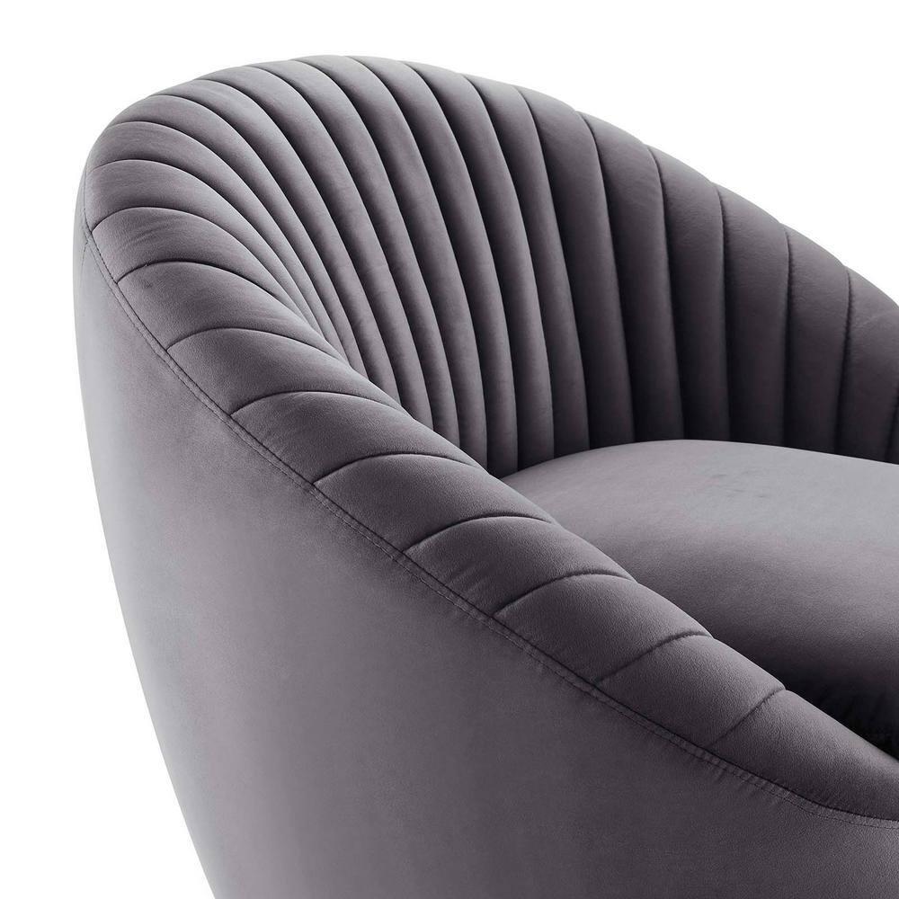 Modway Modway Whirr Tufted Performance Velvet Performance Velvet Swivel Chair