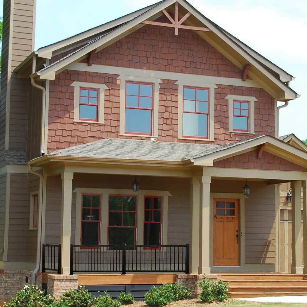 Weatherables Aluminum Railing Post Kit – Aluminum Post Kit for Arlington, Georgetown, and Cornell Railing Kits, Made with Durable Black Textured Powder-Coat Finish (3 in. x 3 in. x 54 in.)