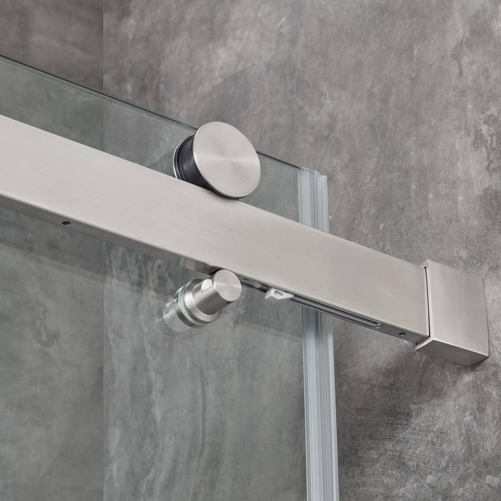 OVE Decors Bel Soft Close 48" x 78" Frameless Sliding Soft Close Shower Door