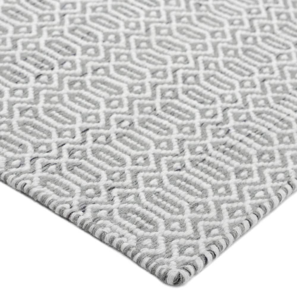 Chatham Contemporary Flatweave Slate 9 ft. x 12 ft. Hand Woven Area Rug