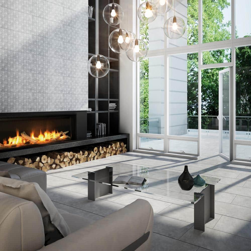 Bedrosians Wave Ash 12x24 Honed