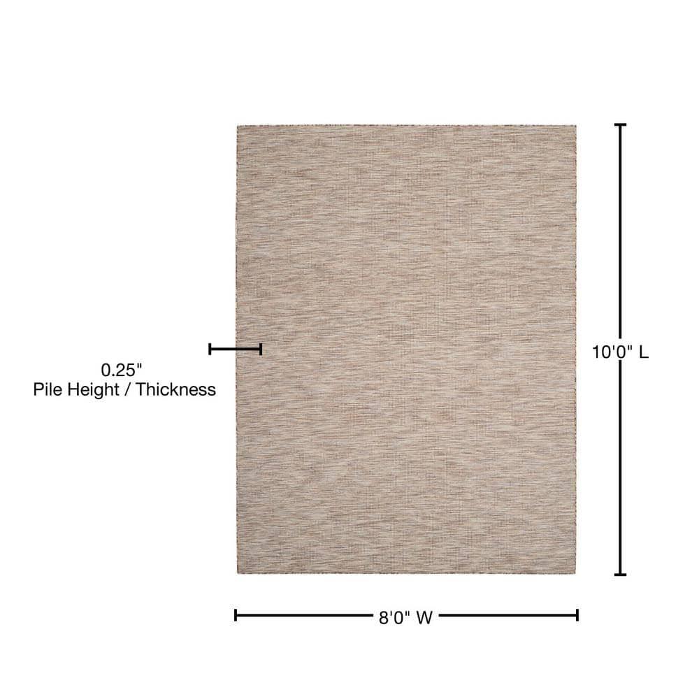 Nourison Positano POS01 Indoor/outdoor Area Rug - Beige 8' x 10'